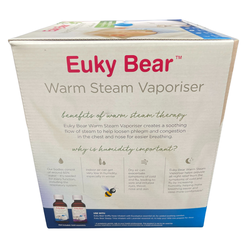 Euky Bear Warm Steam Vaporiser, Each (1200)