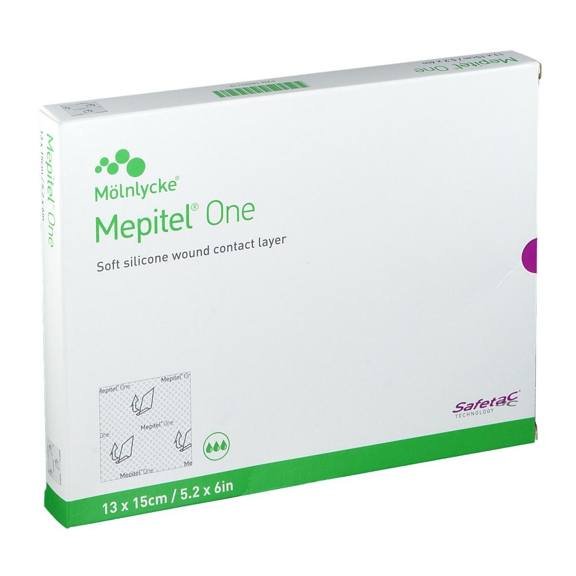 Molnlycke Mepitel One Silicone Wound Contact Layer Dressing