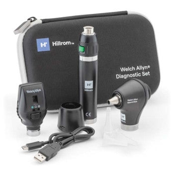 Welch Allyn LED Li-ion Coaxial MacroView Diagnostic Set