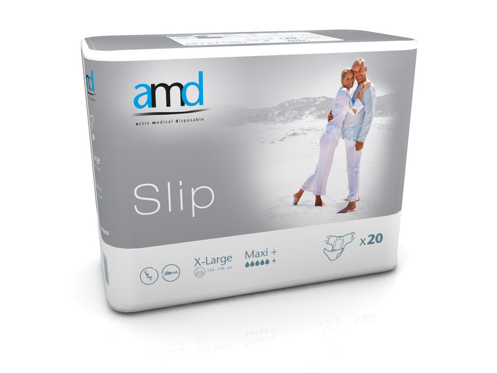 Amd Slip Maxi PLUS X Large 110 170Cm 4000Ml Pkt