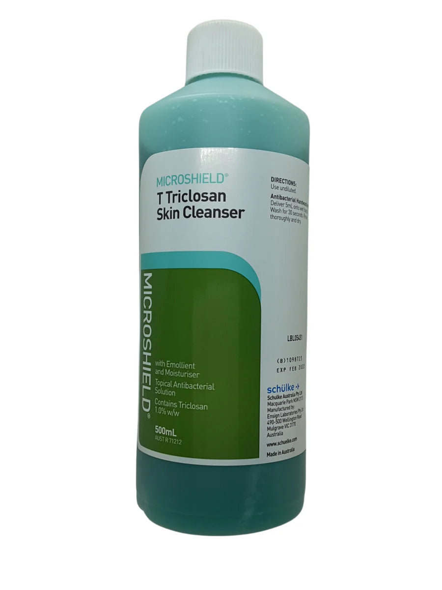 Microshield T Triclosan Skin Cleanser 500mL (60342)