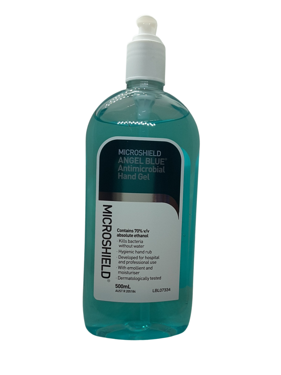 Microshield Liquid Microshield Angel Blue Antimicrobial Hand Gel 500ml | Medisa
