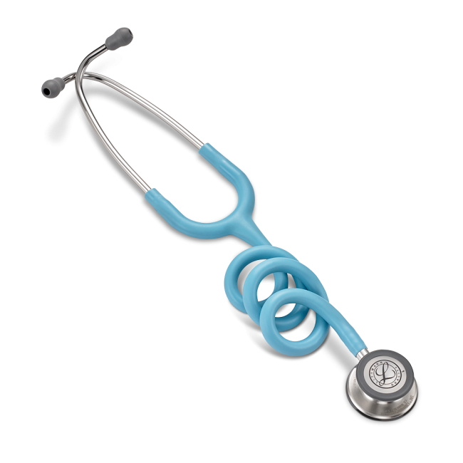 3M Littmann Classic III Stethoscope, Stainless-finish Chestpiece, Champagne Rose(5910C), Marine Blue(5912C) - Box of 1