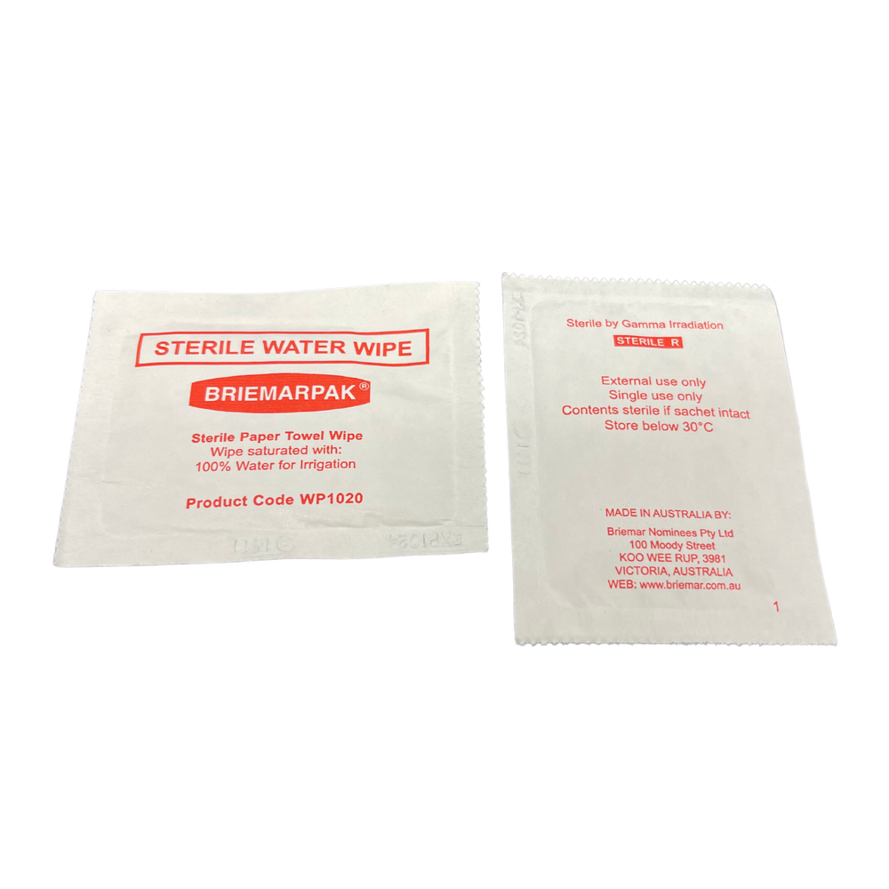 Water Wipes Sterile WP1020 50/Box