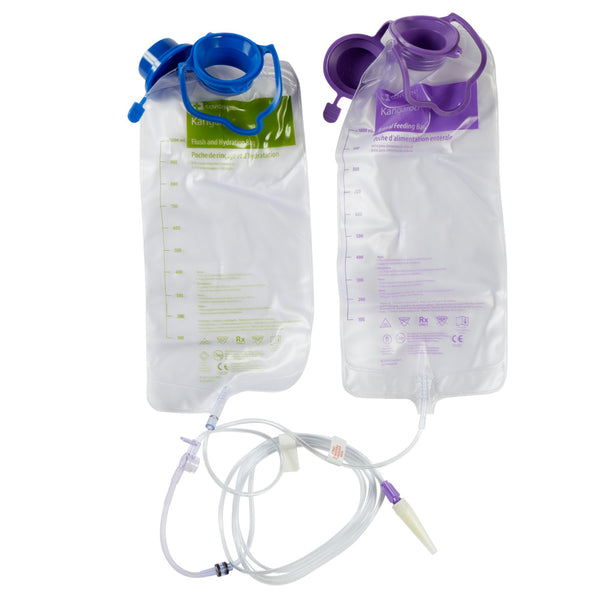 Covidien Kangaroo Joey Pump 1000mL Feed And Flush Set, Non-Sterile (763662)