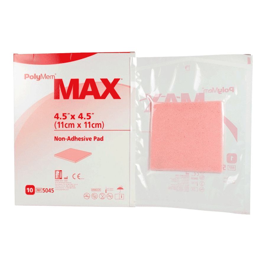 Polymem Max Non Adhesive Pad Thick Dressing - All Sizes