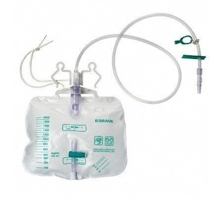 B. Braun Ureofix 112 Plus 2000mL, 110cm Urine Drainage Bag Sterile (28431S)