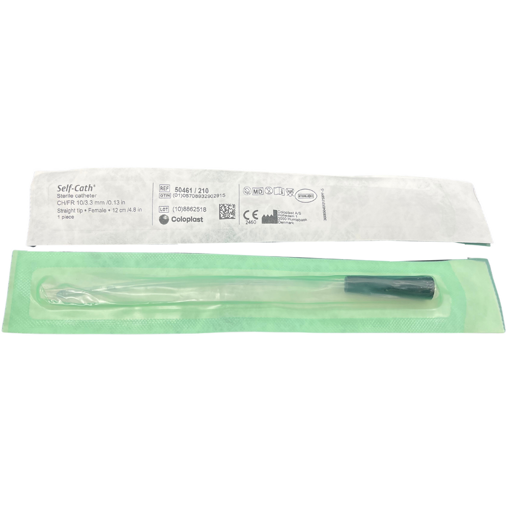 Coloplast Self Cath Catheter 10G Female Intermittent 16cm Straight Tip