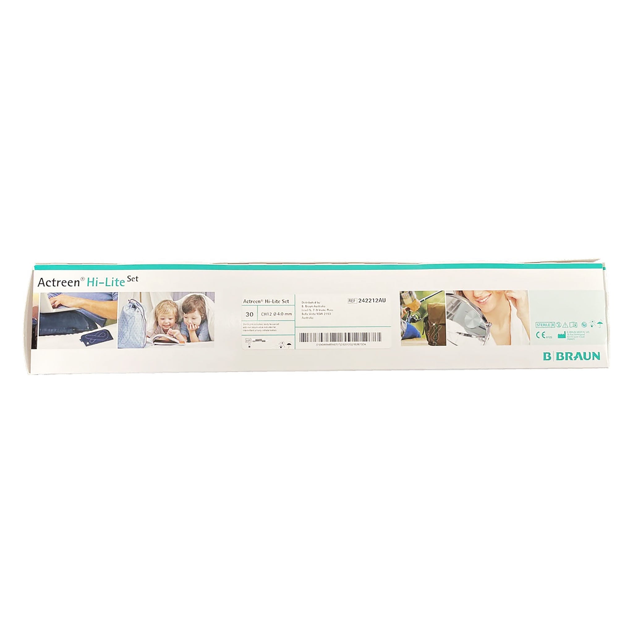 B. Braun Actreen Hi-Lite Set Nelaton 37Cm, Catheter With Bag Attached, Sterile - All Sizes