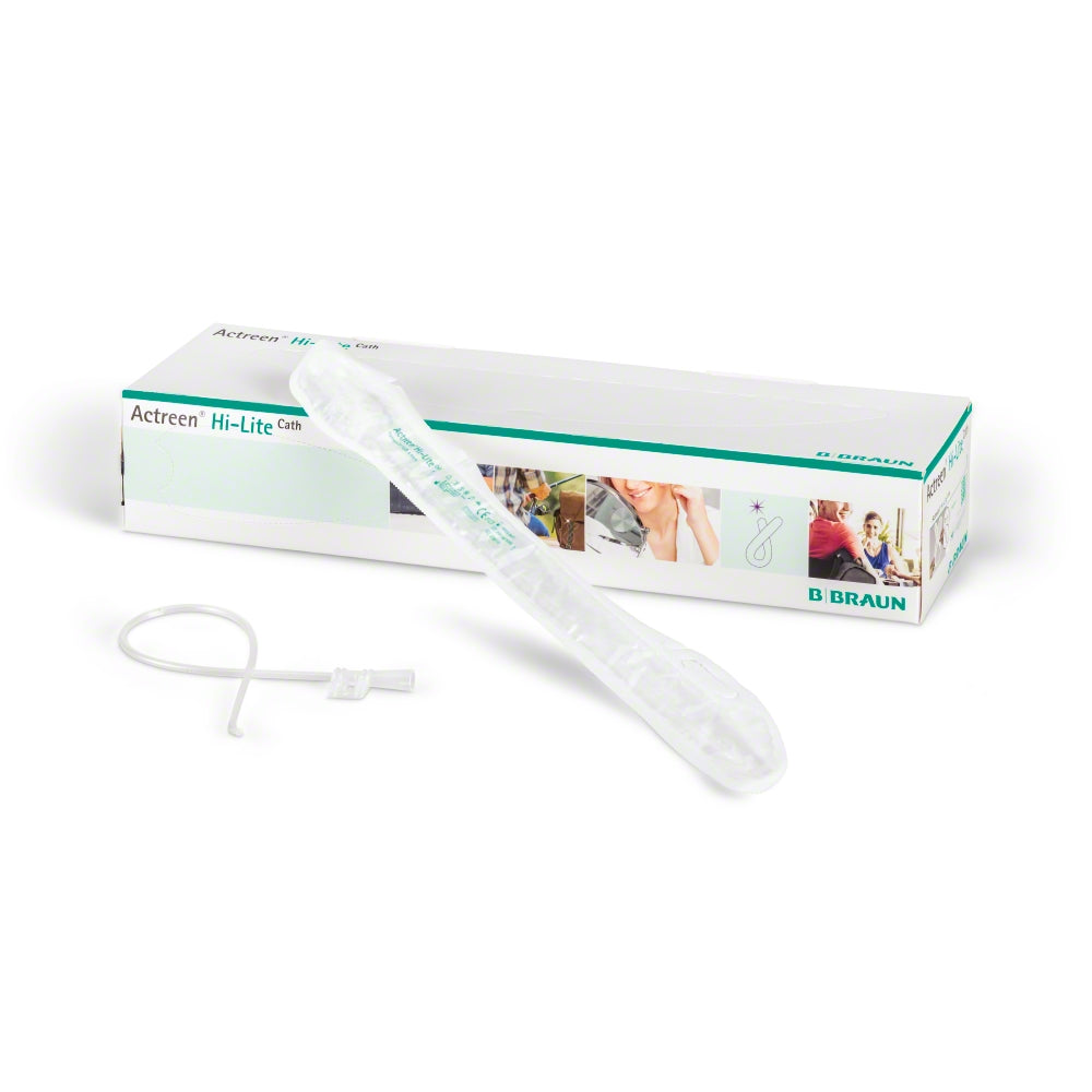 B. Braun Actreen Hi-Lite Cath Tiemann 41Cm, Male, Sterile - All Sizes