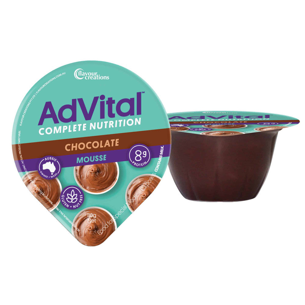 Flavour Creations AdVital Chocolate Mousse 110g (AV MOUSSE C)