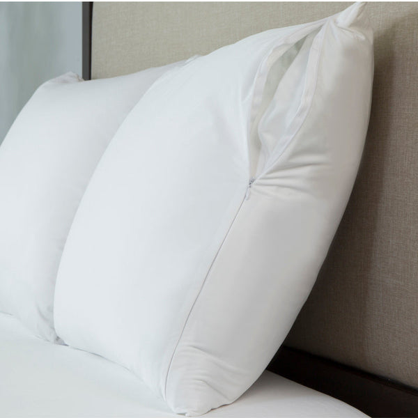 Allerzip Fully Encased Pillow Protector 48cm x 73cm, 100mL (Single / Twin Pack)