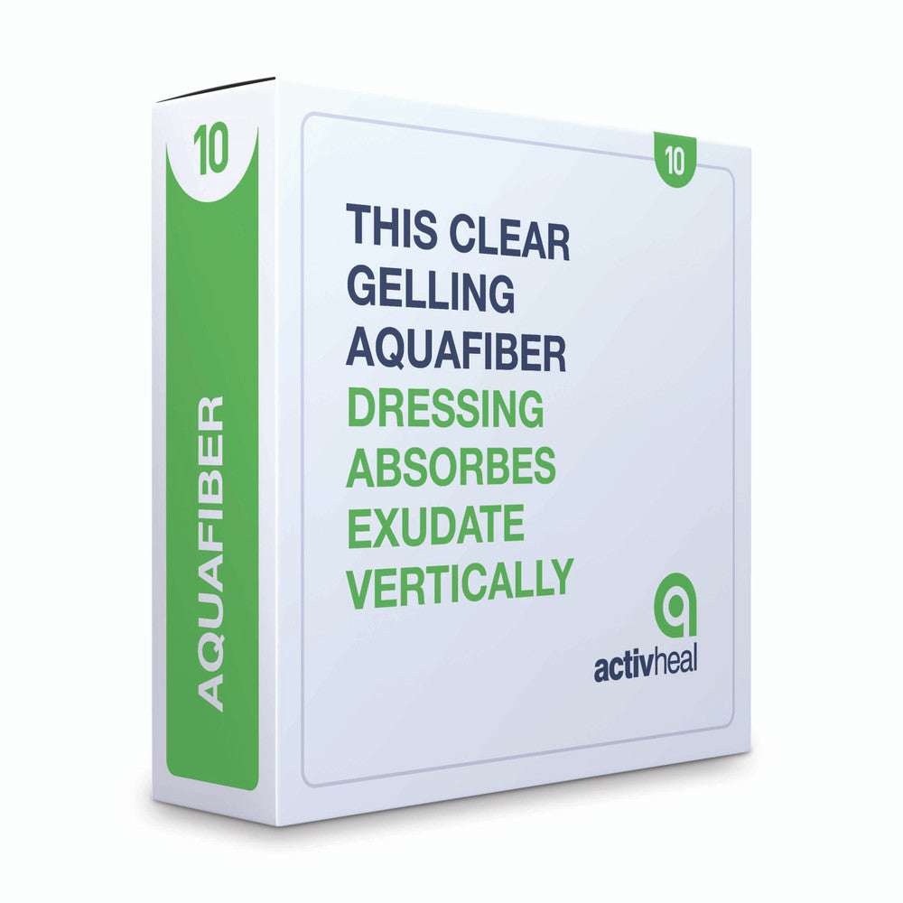 Activheal Aquafiber 10 X 10cm 10pcs/Box