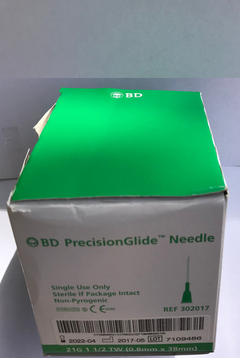 Disposable BD Hypodermic Needles various sizes 16G to 30G 16G