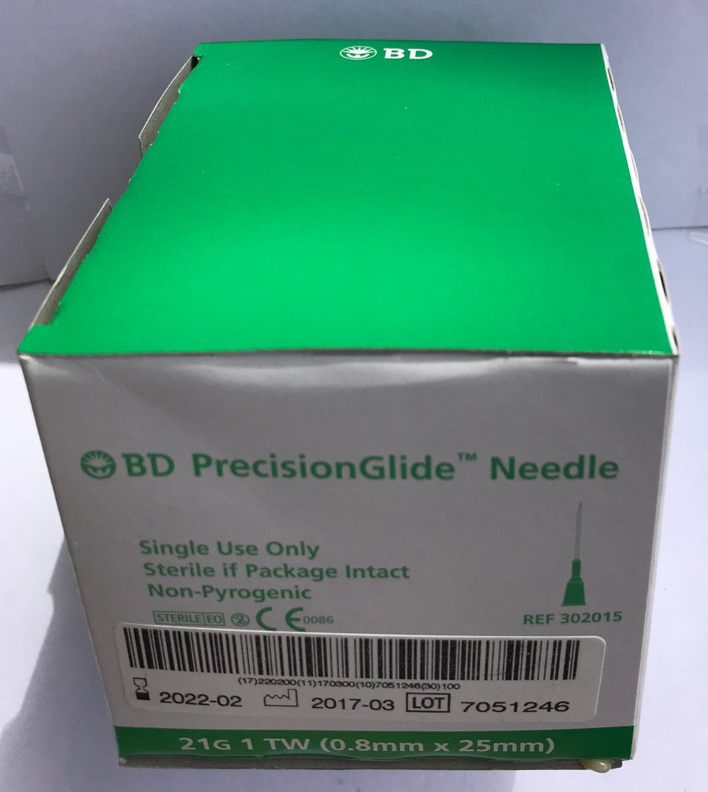 Disposable BD Hypodermic Needles various sizes 16G to 30G 16G