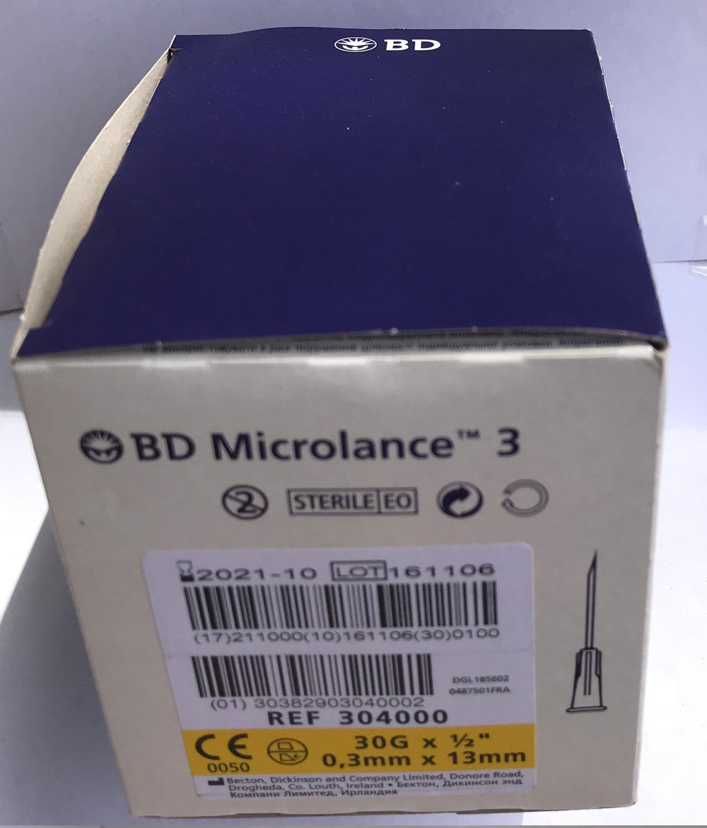 Disposable BD Hypodermic Needles various sizes 16G to 30G 16G