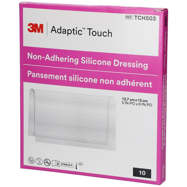 3M Adaptic Touch Non-Adhering Silicone Dressing - All Sizes
