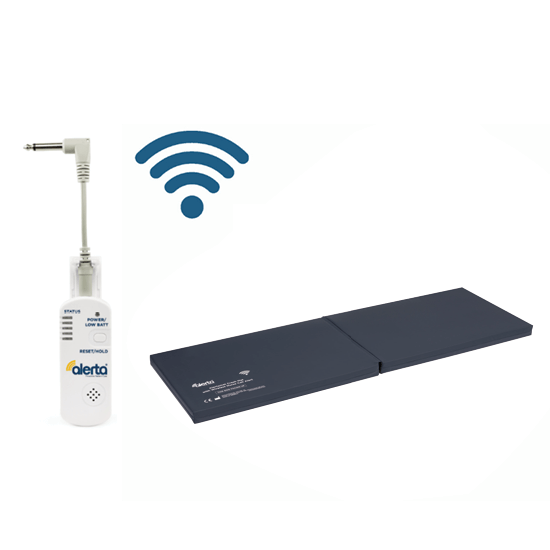 Alerta Crash Mat, Includes Mat, Transmitter, Monitor & Cables (BEA007580)