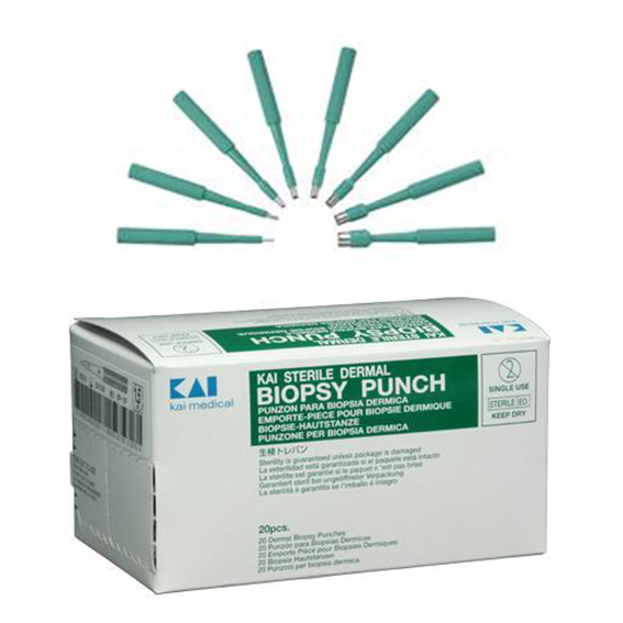 Kai Biopsy Punch Sterile 2mm 20 per Box