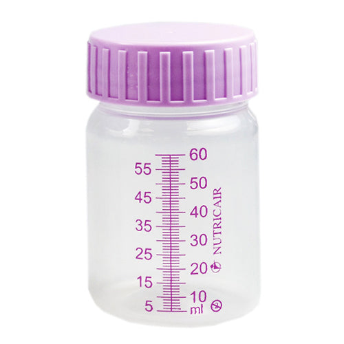 Nutricair Baby Bottle With Cap Single Pack Sterile (60mL / 130mL)