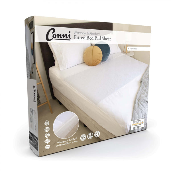 Conni Fitted Bed Pad Sheet, Each - All Types