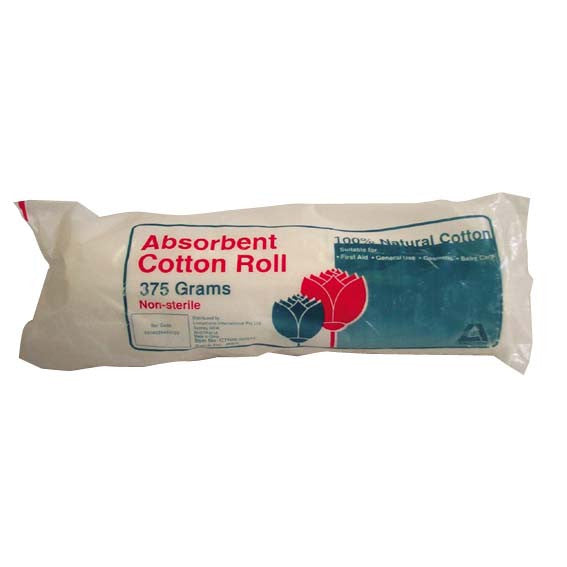 Absorbent Cotton Roll 375 Grams Per Roll