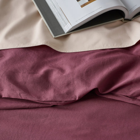 Staydry Linen Look Water Resistant Quilt Cover Set - All Sizes