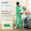 Clinell Universal Sanitising Wipes 25cm x 25cm Green Pack of