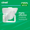 Clinell Universal Sanitising Wipes 25cm x 25cm Green Pack of