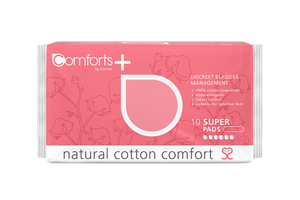 Cottons Comforts Super Pads, 330x130mm 500mL (074)
