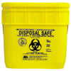 Needles Sharps Waste Collector 12.5 Litres with Sliding Lid and