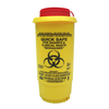 Needles Sharps Waste Collector 500ml with Pull Off Lid and