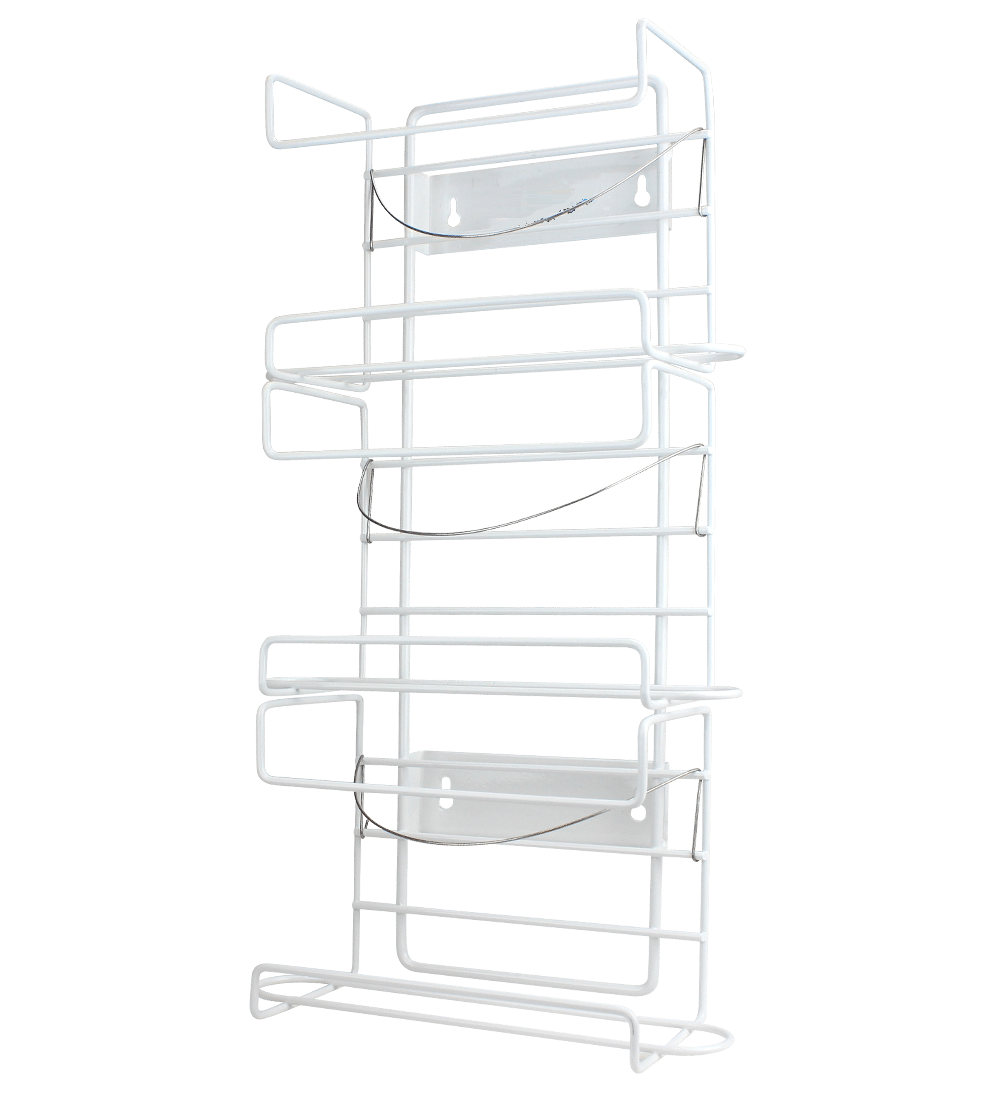 Triple Gloves Box Holder or Dispenser Powder Coated Iron Wire