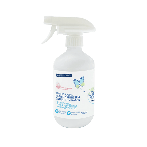 Protect-A-Bed Fabric Sanitizer and Odour Eliminator, Rose Scented 500mL (F0593ACC0)