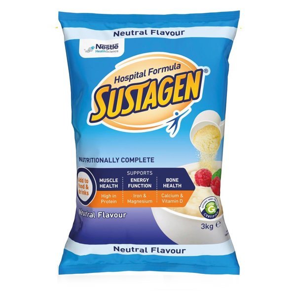 Nestle Sustagen Hospital Formula Neutral Bag, 3Kg (12339627)