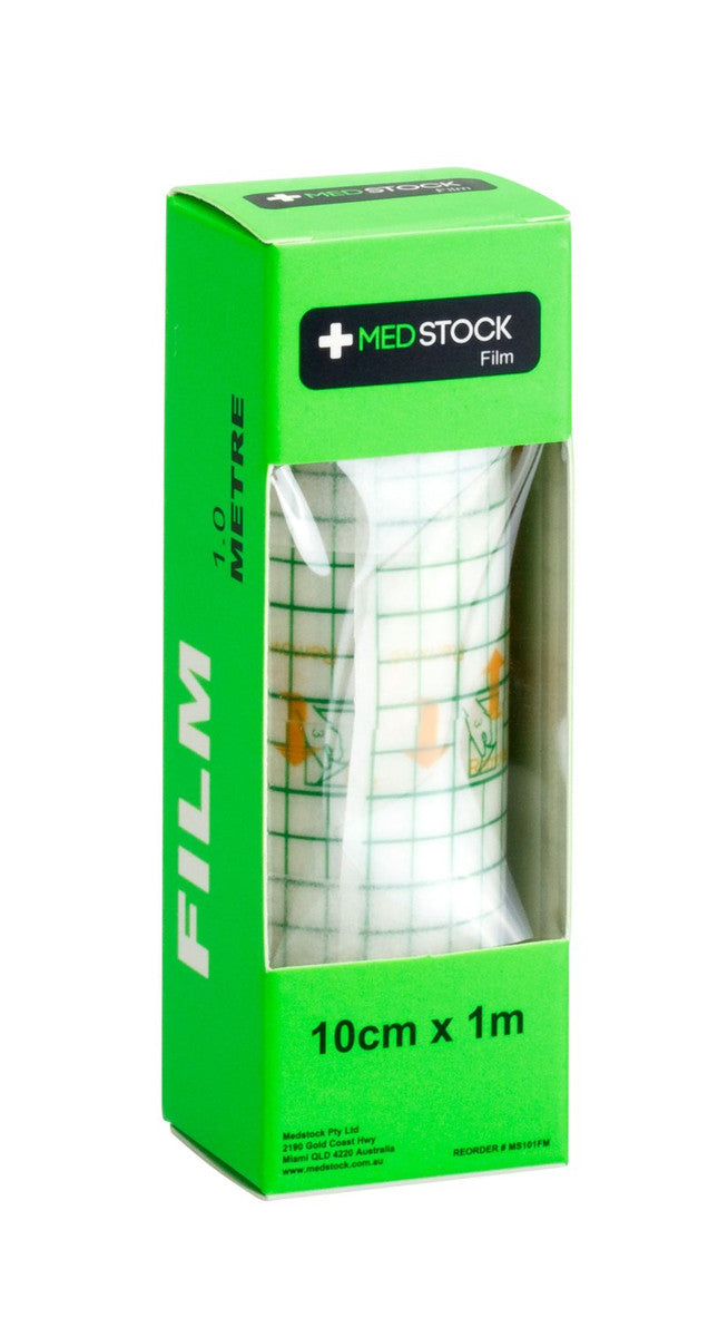 Medstock Film Dressing Rol one box sizes: 5cm / 10cm