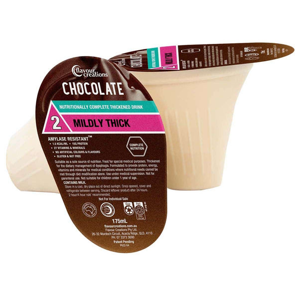 Flavour Creations Nutritionally Complete Chocolate Supplement, 175mL, Box of 24 - All Types
