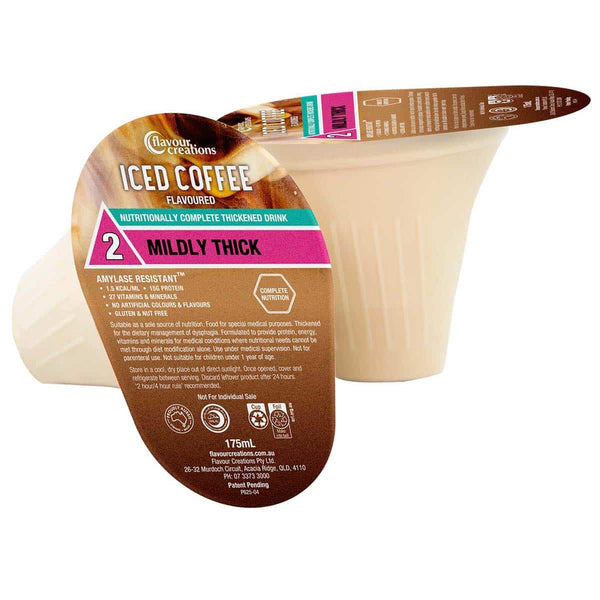 Flavour Creations Nutritionally Complete Iced Coffee Supplement, 175mL, Box of 24 - All Types