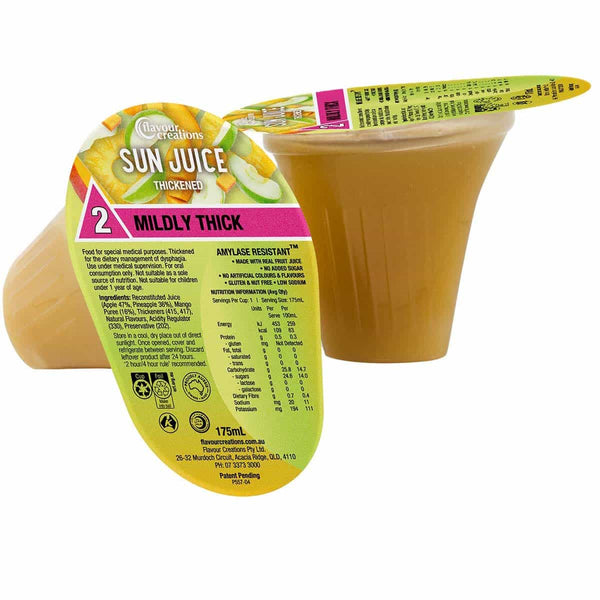 Flavour Creations Sun Juice 175mL, Box of 24 - All Types