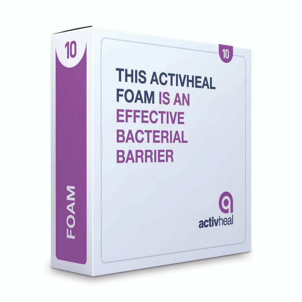 Activheal Non Adhesive Foam 7.5 X 7.5cm 10pcs/Box