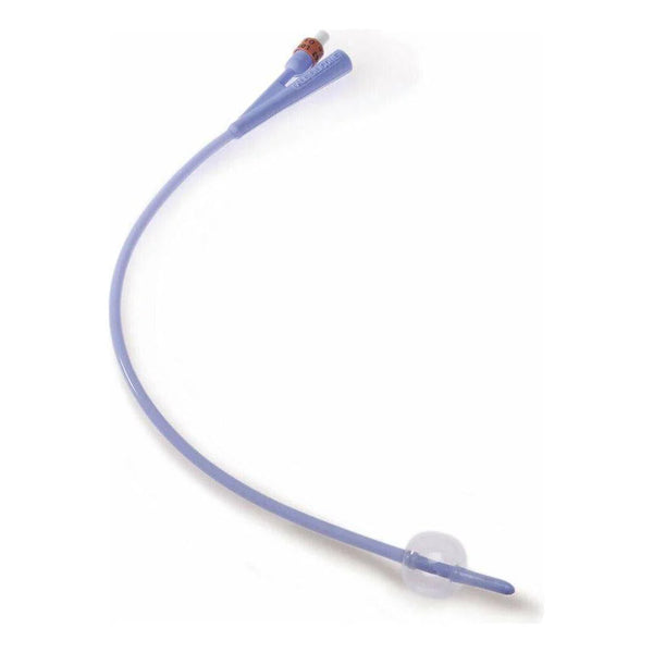 Dover Coude Male 5cc Foley 2-Way Round Silicone 40cm (14FR / 16FR / 18FR)