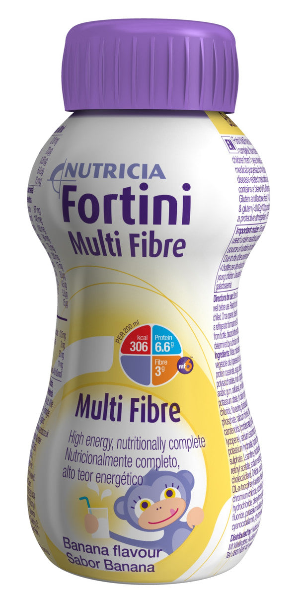 Nutricia Fortini Multi Fibre, 200ml - All Flavours