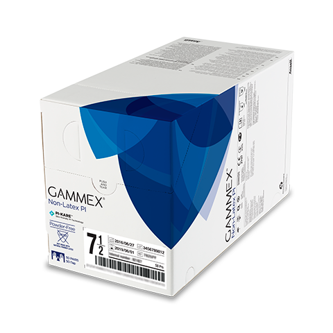 Gammex Non-Latex PI Powder-Free Sterile Surgical Gloves - All Sizes