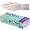 Skin Shield Latex Examination Gloves Powder Free Polymer Coated High