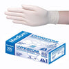 Premium Biodegradable Latex Examination Gloves AS/NZ Low Powder Medium Cream