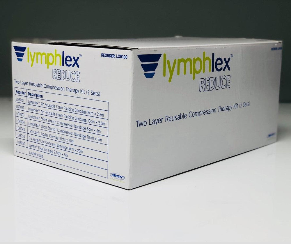 Sentry Lymphlex Reduce Reusable Two Layer Compression Therapy Kit Box