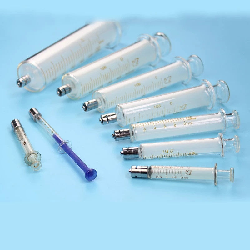 Glass Syringes 1ml 2ml 5ml 10ml 20ml 30ml 50ml 100ml