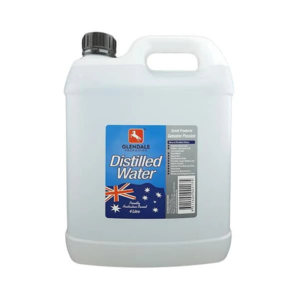 Glendale Distilled Water 4 Litre, Each (BEPDW5LRT)