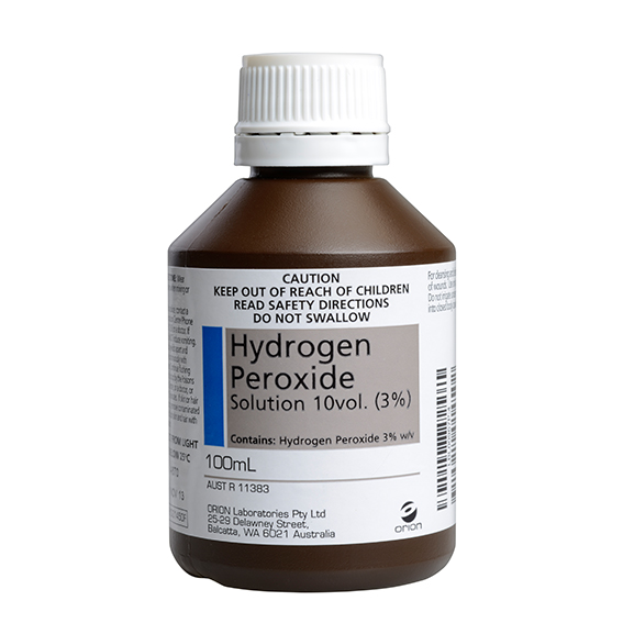 Orion Hydrogen Peroxide 3 Percent 10 Volumetric 100ml Schedule 0