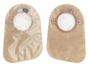 Hollister New Image Two-Piece Closed Maxi Ostomy Beige Pouches, Box of 30 - All Sizes